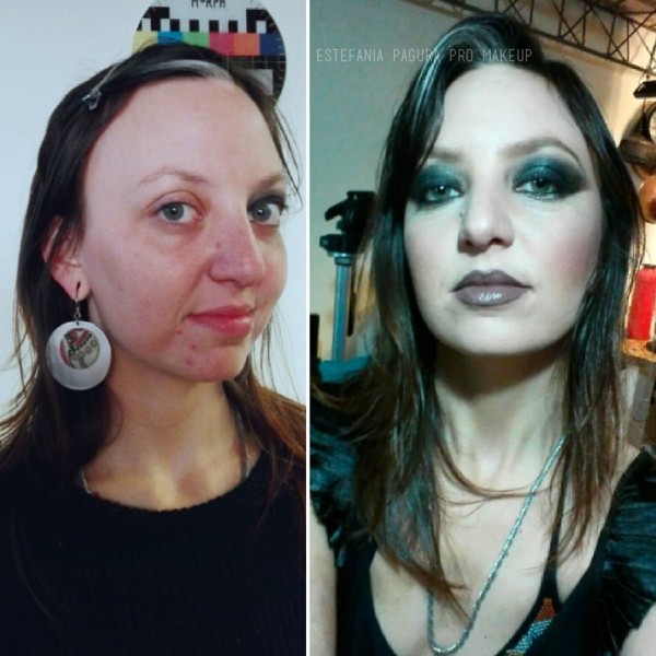 Smokey eyes dramático