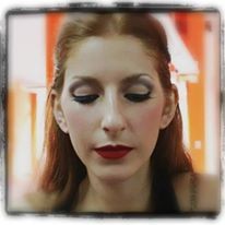 Maquillaje realizado por Vicky Vovchuk, inspirado en maquillaje de epoca