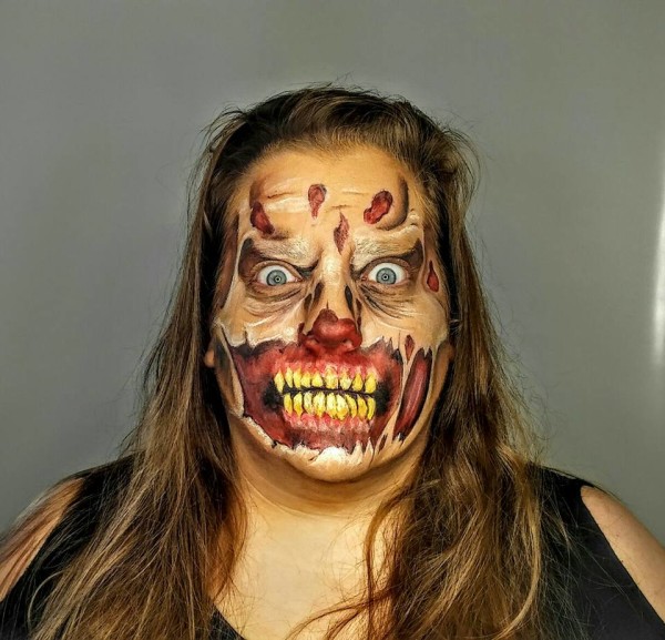 Facepainting - Zombie!