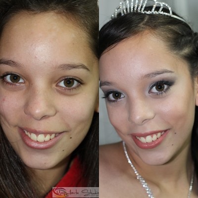 antes y despues quinceañera