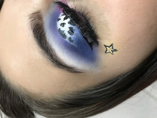 maquillaje inspirado en la película ¨Toy Story¨