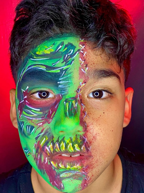 Maquillaje Zombie Artístico Infantil
