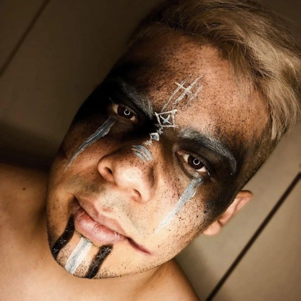 Maquillaje Vikingo Halloween