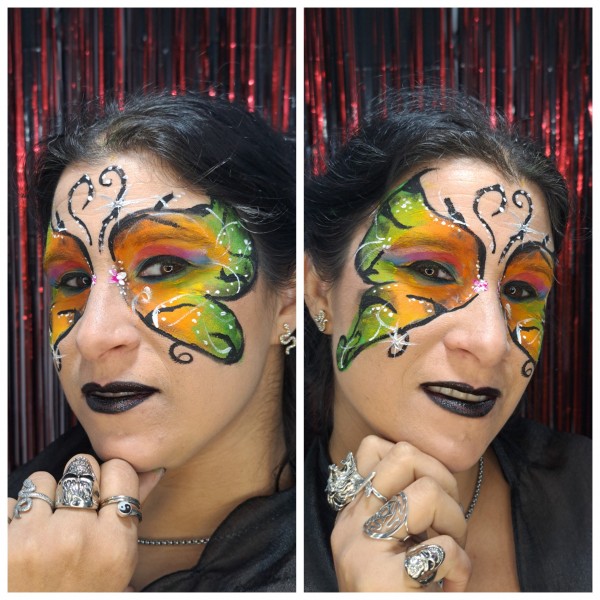 De un maquillaje  social se puede convertir en artistico/infantil....