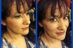Maquillaje terminado para presentación de Tribal Fusión. 
#Modelo : Romina Yesenia L.
#MakeUp : Yanina Sigaloff.