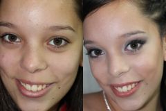 antes y despues quinceañera