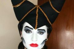 Maquillaje realizado en curso de maquillaje