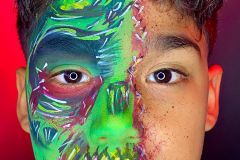 Maquillaje Zombie Artístico Infantil